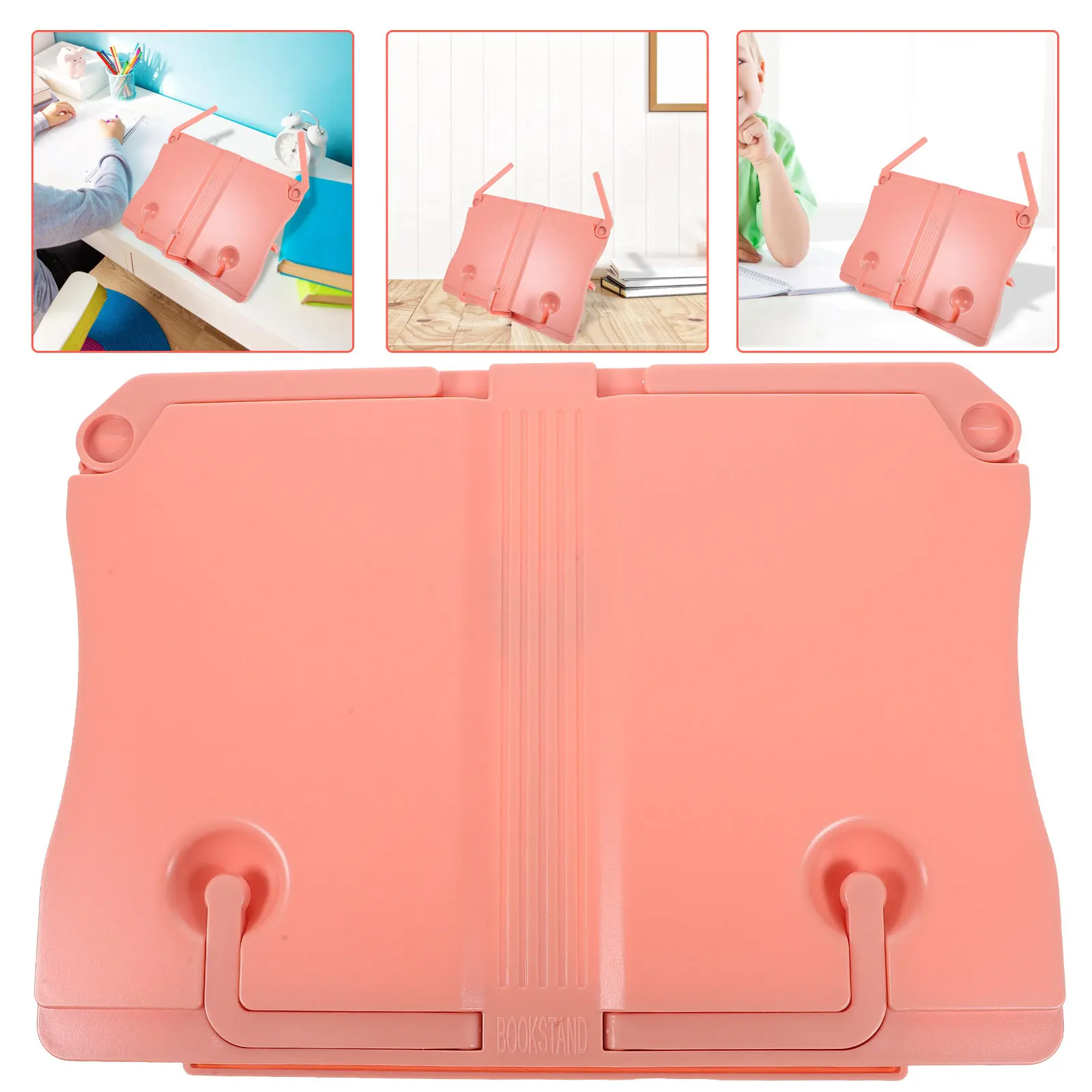 

Kids Reading Rack Portable Desktop Book Stand for Students Children Home Study Reading Holder Elegant Design Smooth Edges