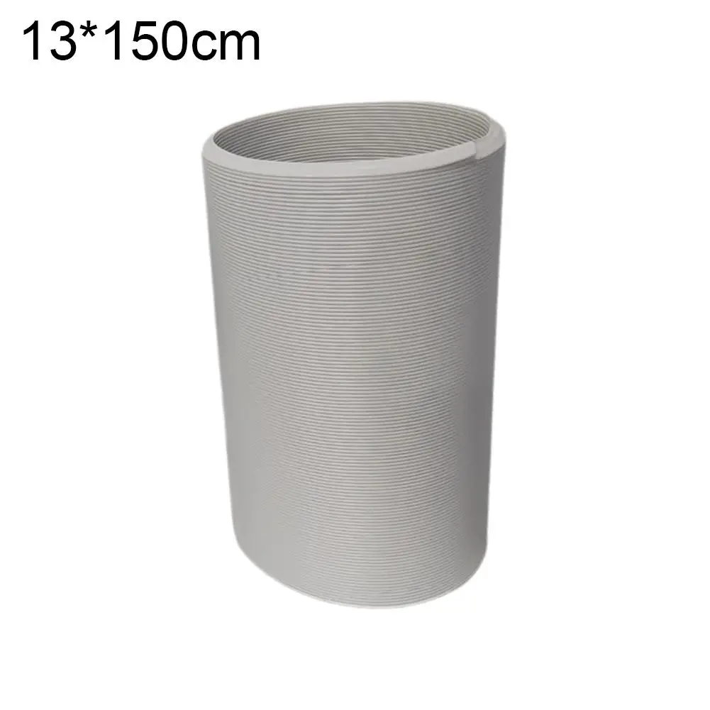 1/2pcs 1.5m Flat Mouth Joint Exhaust Duct Portable Mobile Air Conditioner Window Duct Pipe Connector Exhaust Systems Accessories image 3