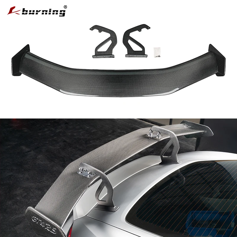 

New GT4RS Spoiler for 982 Boxster Cayman 2016-up Dry Carbon Fiber Material Wing Spoiler Condition New