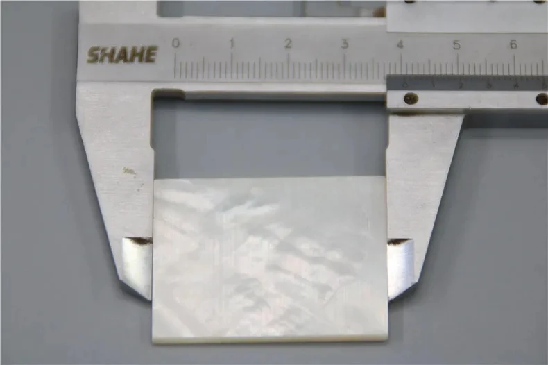 DIY Inlays Material For Guitar Fingerboard Neck Australian River Shell White Shell Block Guitar Parts & Accessories 40*30*2mm