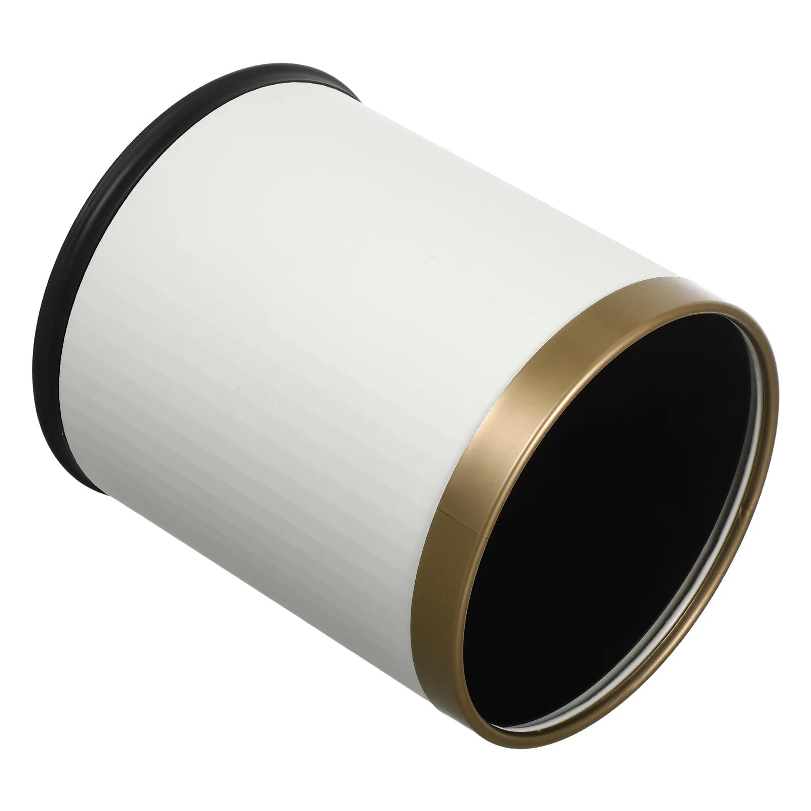 

Large Capacity Plastic Double-Layered Waste Basket for Kitchen Bathroom Living Room Home Office Anti-Slip Base Stylish Versatile