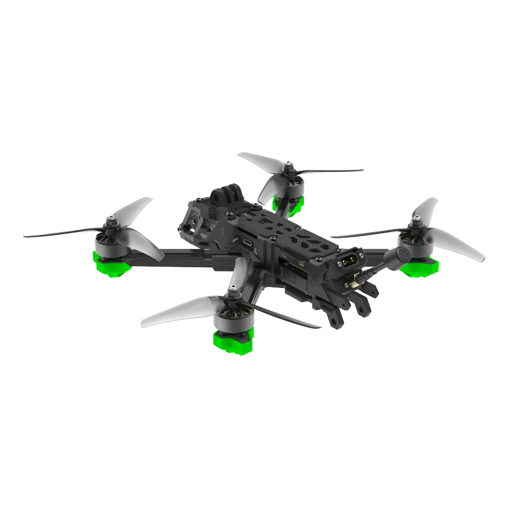 طائرة iFlight Nazgul Evoque F5X V2 التناظرية 6S 5 بوصة Squashed X Drone BNF مع BLITZ MINI F7 E55 1.6W كومة لطائرة رباعية FPV حرة