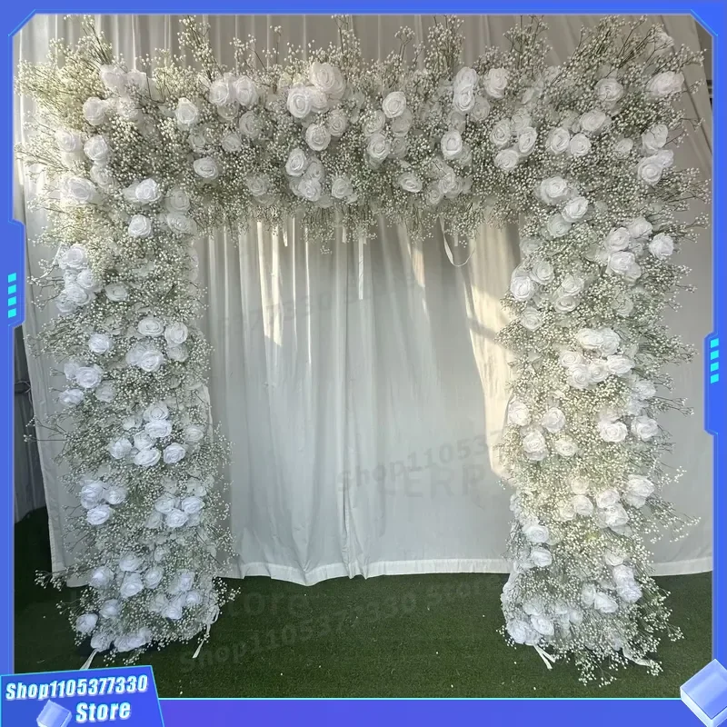 Customizable Square Wedding Arch Simulating Starry Sky Multi Functional Decoration Suitable For Indoor And Outdoor Ceremonies