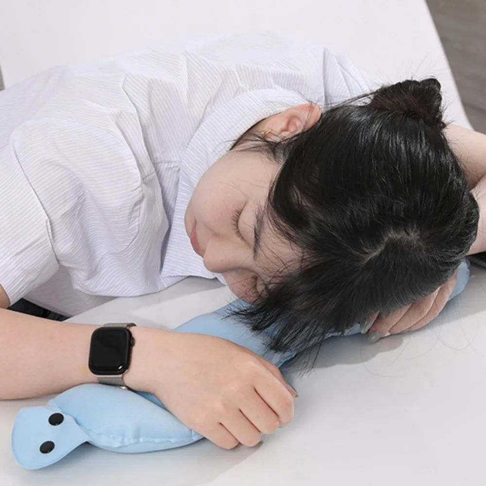 

Portable U-shaped Neck Pillow Milk Fiber Mini Inflatable Travel Pillow Comfortable Soft Ring Neck Pillow Bag Pendant