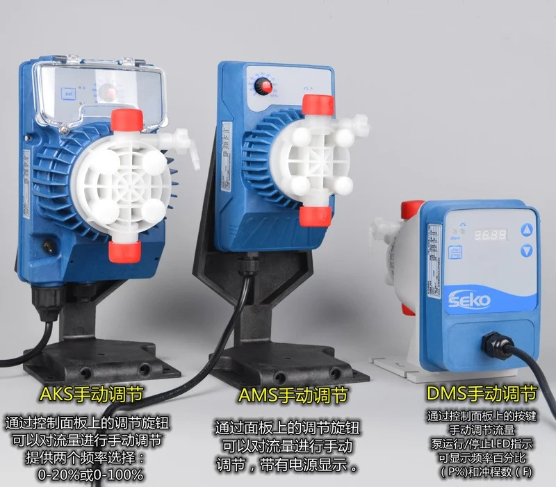 SEKO metering pump, Saigao electromagnetic diaphragm accessories, pump head DMS200/201 dosing flow