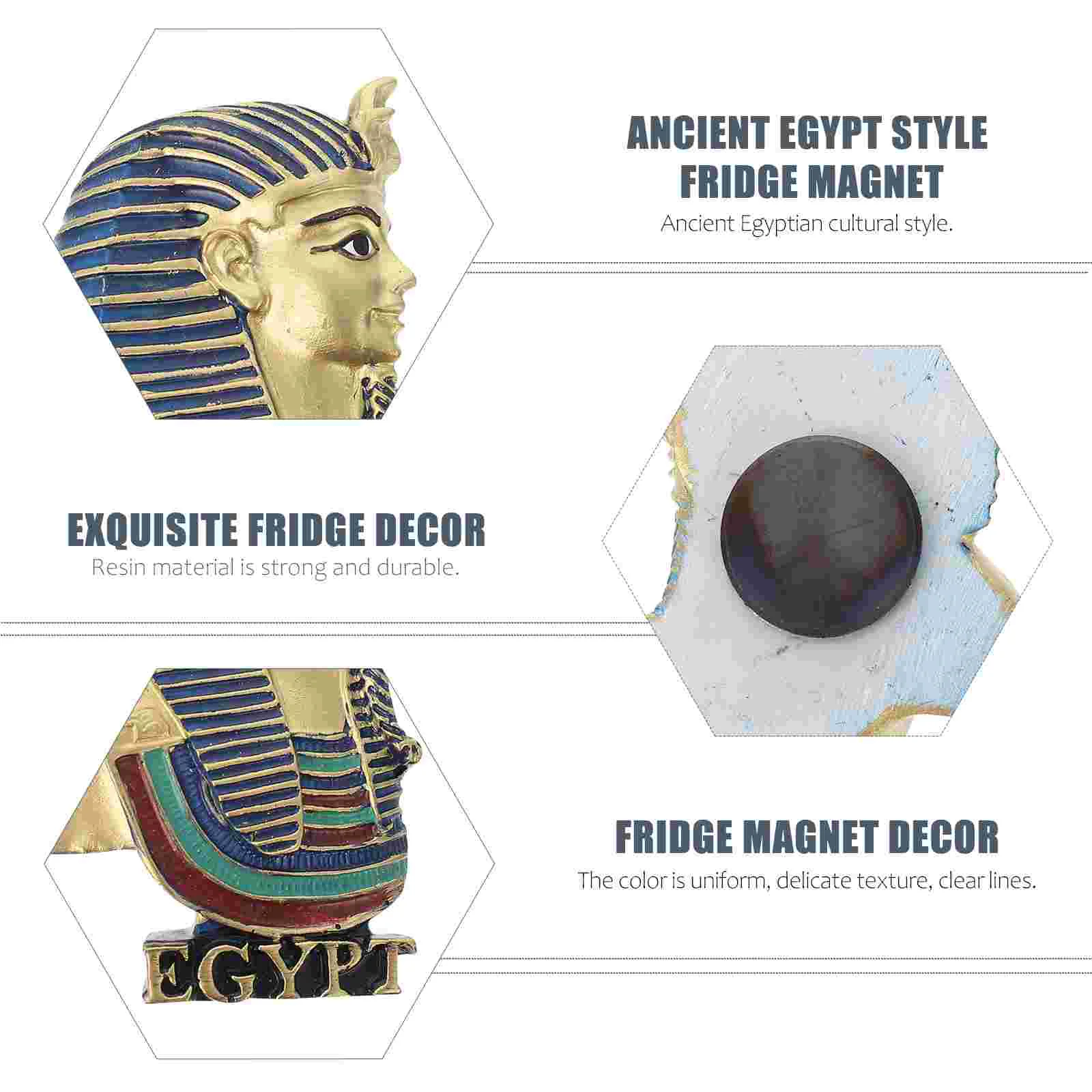 Ancient Refrigerator Fridge Magnet Magnets Egypt Decal Magnetic White Board Decorative Sticker