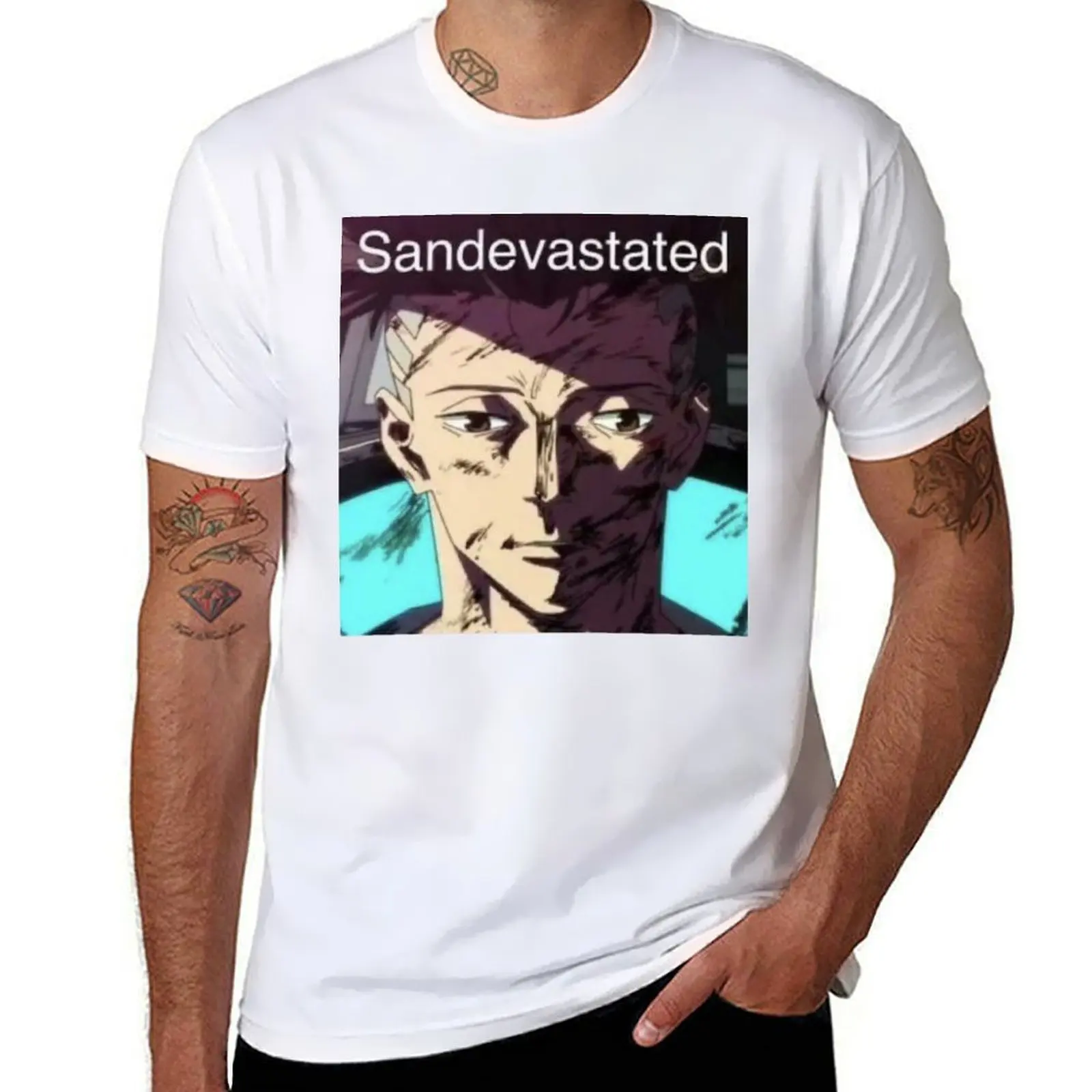 

Sandevastated T-Shirt man t shirt cotton high quality t shirts for man graphic funny T-Shirt