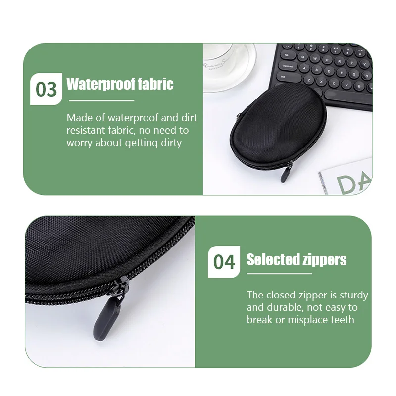 For Logitech MX Master 3/3S Gaming Mouse Portable Storage Bag Shockproof Waterproof Protection Box Accessories