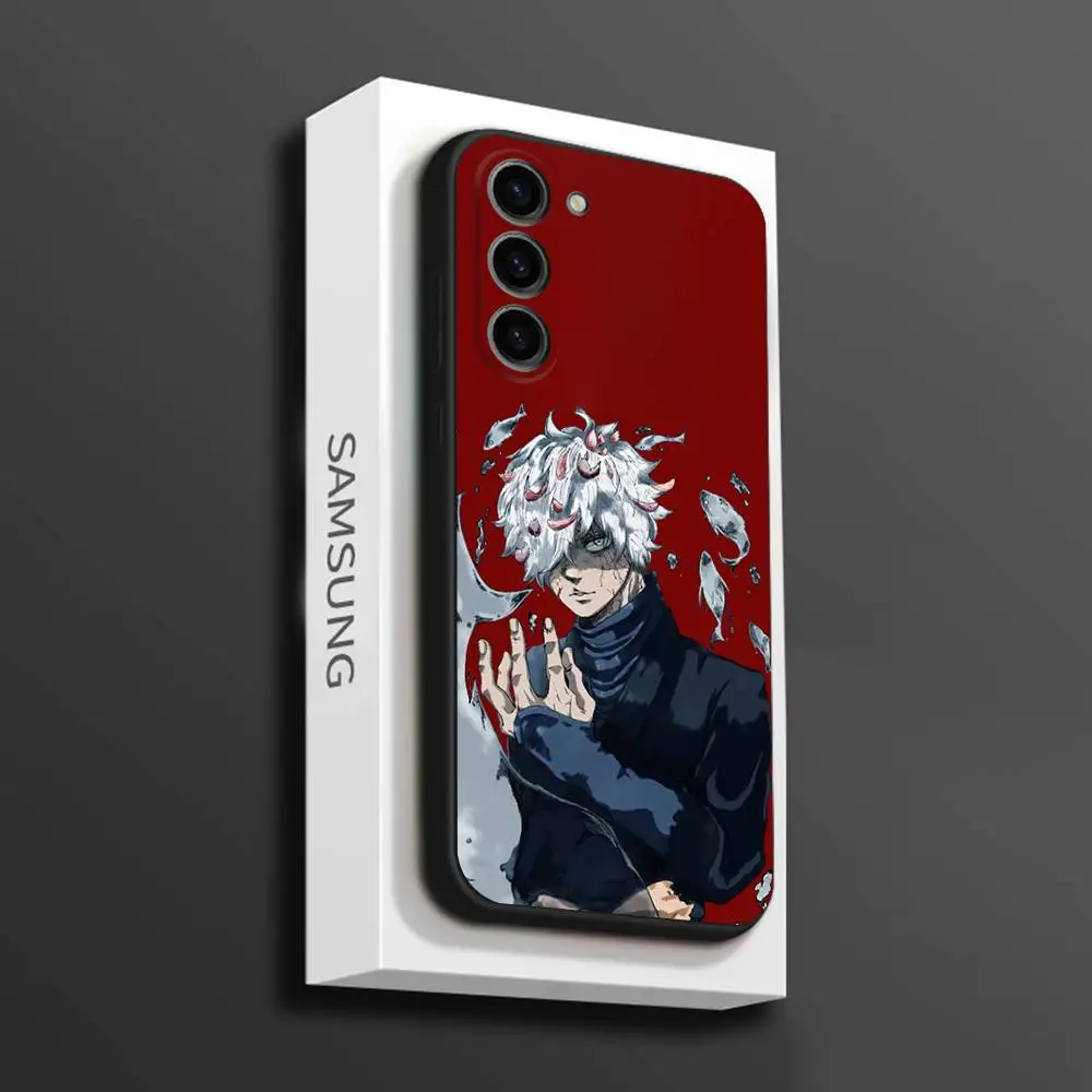 Hell-S Paradise Jigokuraku telefoonhoesje voor Samsung Galaxy A 73,72,51,53,52,71,22,5G,Note,J7,8,9 zachte zwarte cover