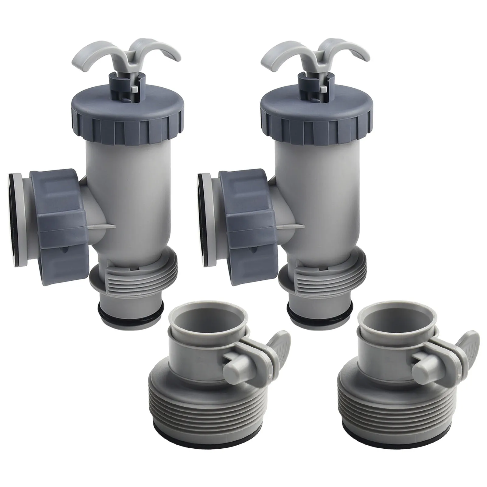 Seamless Integration Plunger Valve Replacement Kit for Intex 1500 2500 and 4000 Gallon Compatible with Brine Filters