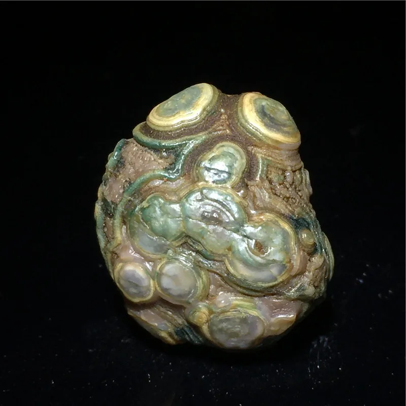 Natural Alashan Gobi Green Eye Stone Agate and Rough Stone Boutique Mongolia Original Colors and Shape Natural Stone Jewellery