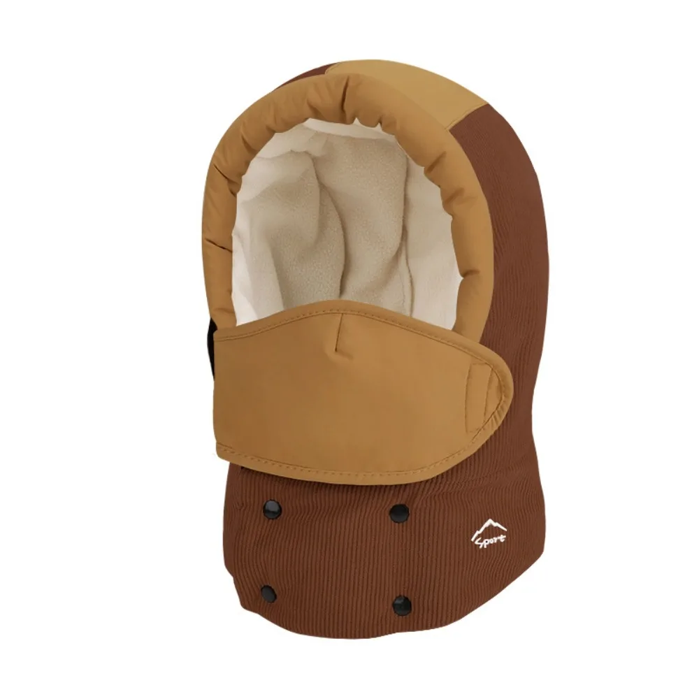 

Casual Removable Mask Winter Mask Hat Anti Fog Head Cover Riding Lei Feng Hat Warm Earflap Warm Ski Hat Outdoor