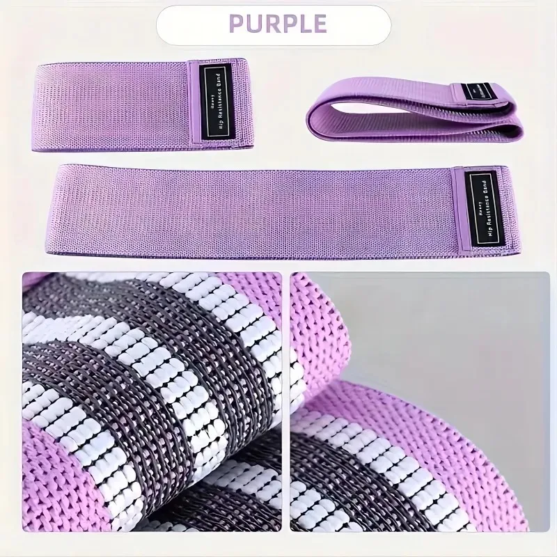 Squat Yoga Resistance Band Cotton Hip Circle Hip Circle Deep Squatting Hip Circle Elastic Band Rally Band image 4