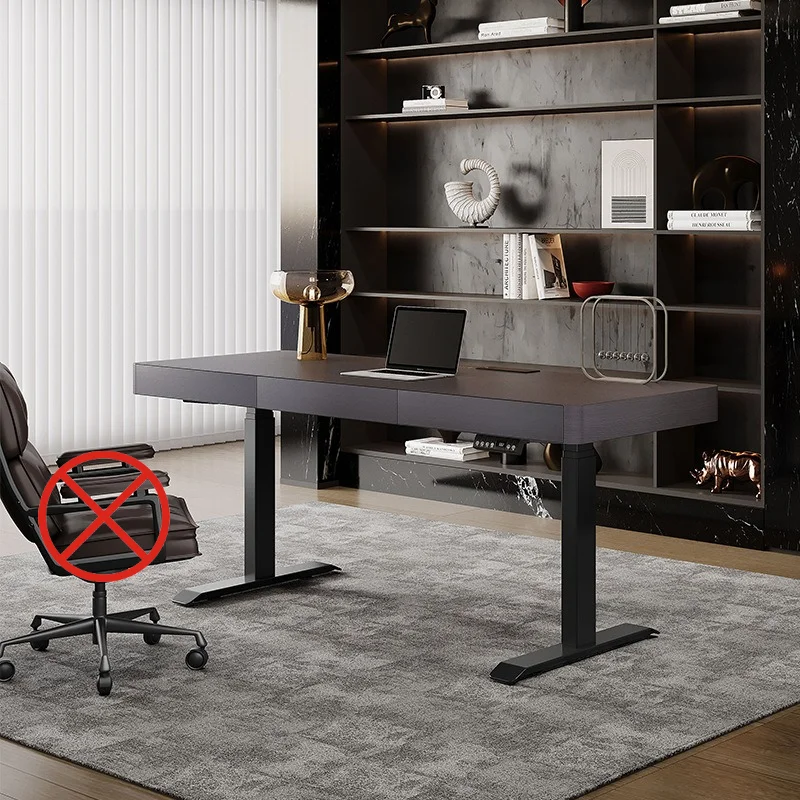 Computer Work Office Desks Smart Electric Height-adjustable Office Desks Italian Minimalist Furniture Mesa De Trabalho YS40CC