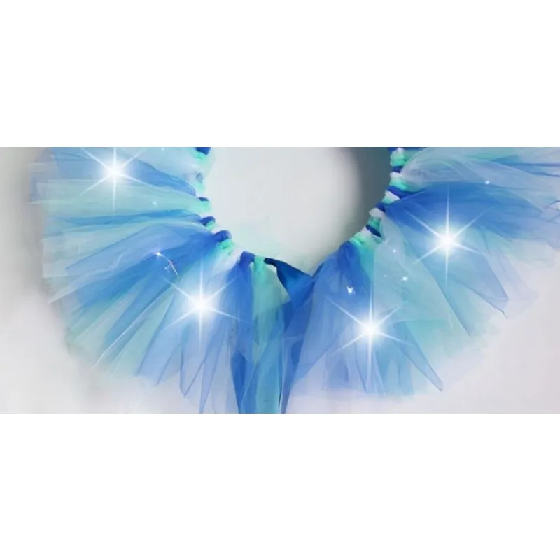 Light Up Mini Skirt LED Glowing Outfit Rave Festival Costume Luminous Short Dress Nightclub Party Stage Dance Wear Sexy Flashing view 4