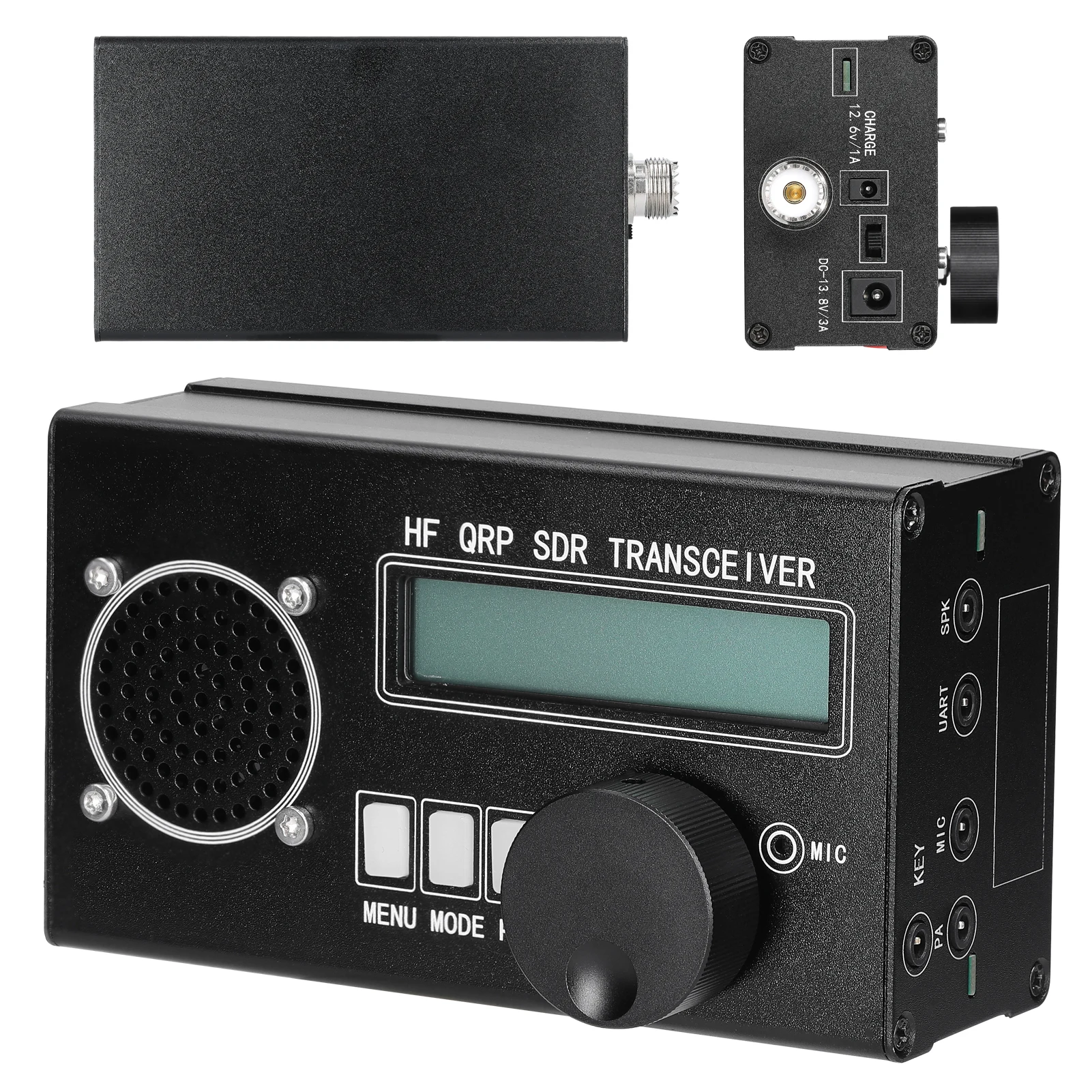 USDX QRP uSDX 8 Bandes SDR Tous Modes SSB QRP Transcsec avec Puissance et Indicateur SWR SDR Transcsec