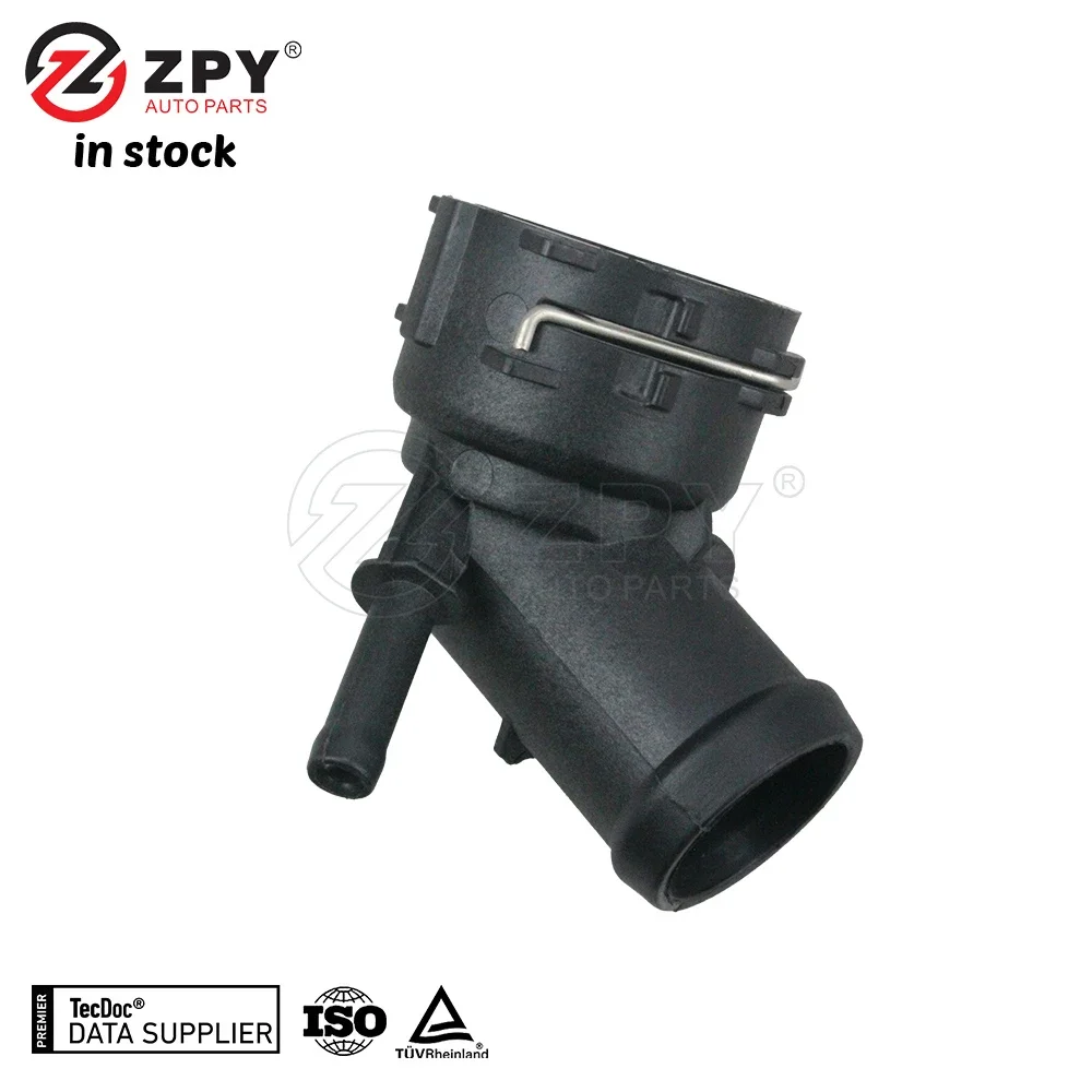 Conector de manguera de refrigeración de pieza de automóvil ZPY para VW Golf Sportsvan Tiguan Passat Audi A3 S3 Q3 Skoda Seat 5Q0122291BE