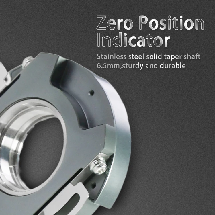 Optischer Encoder, 58 mm Durchmesser, 15 mm Welle, PN58, Inkremental-Drehgeber, leichter rotierender elektrischer Encoder