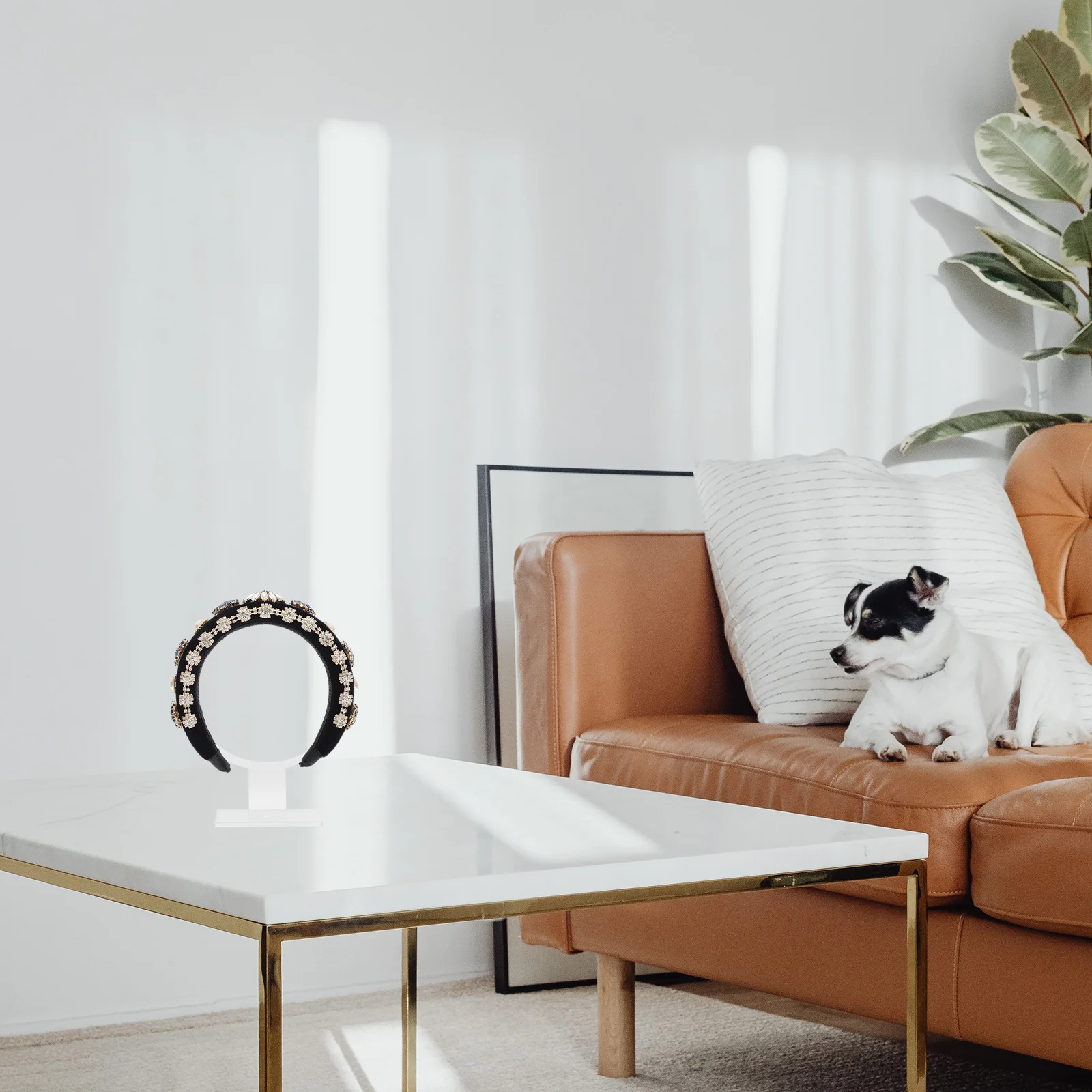 

1 шт., повязка для волос для хранения головных уборов, повязка на голову, подставка, полка для дисплея, органайзер, акриловая подставка, держатель для женщин и девочек, аккуратный декор комнаты