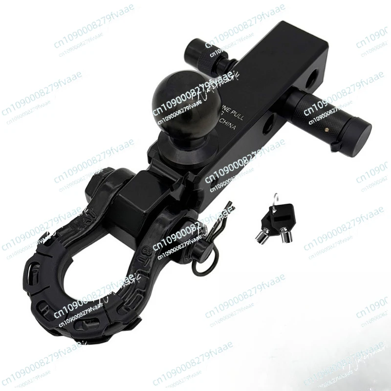 Tow Hitch Extended Tow Arm With Ball Head Solid High Tensile Square Receiver Universal Off Road Trailer Hook For Truck