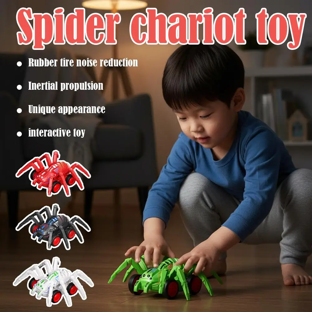 Crianças aranha veículo rastejando simulação animal inércia carro aranha meninos e meninas escalada dublê carro brinquedo aranha carruagem brinquedo