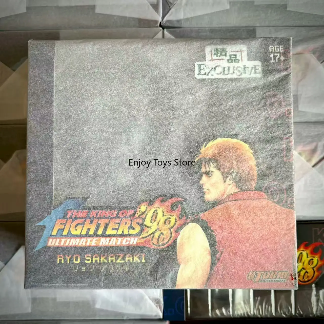 

In Stock Storm Toys Kof King of Fighters 98 Sakazaki Ryoskkf09 Different Color Limited Moving Model Doll