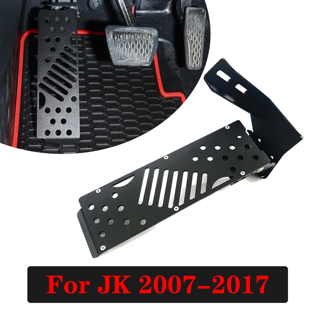 

1PC Interior Drive Brake Footrest Pedal Left Side Kick Panel for Jeep Wrangler JK 2007-2017 Car Modified Pedal Car Supplies