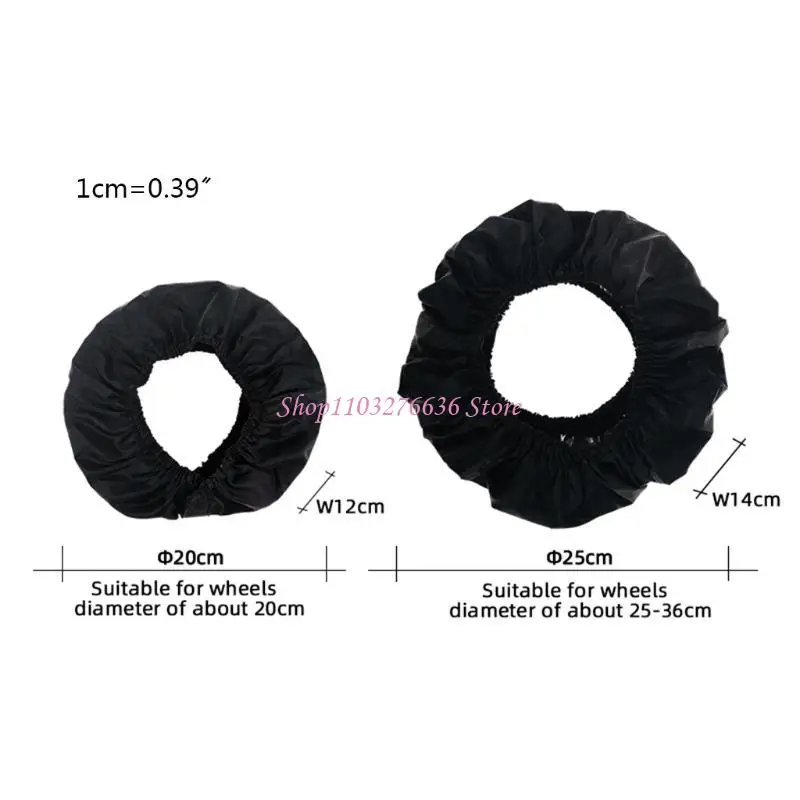 R6FD Infant Pushchair Pram Wheel Protector Baby Stroller Wheel for Protection Covers