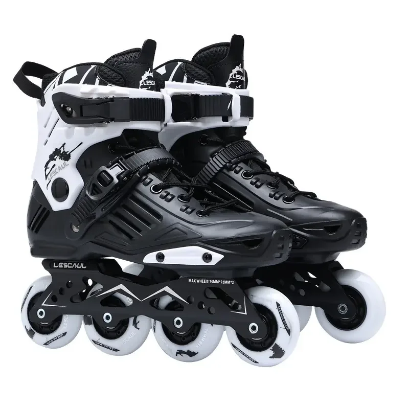 2024 Roller Skate 4 Wheels High Quality Roller Inline Skating Roller ProfessionalSkate Shoes Inline for Adults Outdoor Equipment