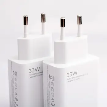 Originální nabíječka Xiaomi 33W Fast Turbo Charge 6A Type-C kabel pro Mi 10T POCO X3 NFC X4 Redmi K30 K40 Note 9 10 11 Pro 8 nejlepší prodej Nabíječka pro Redmi Note 10 Pro - №1