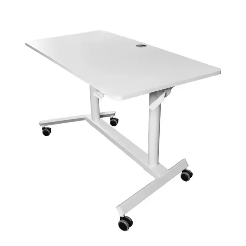 Modern Modular Clamshell Conference Table Foldable Training Desk for Office School Meeting Room Flexible Workspace Furniture