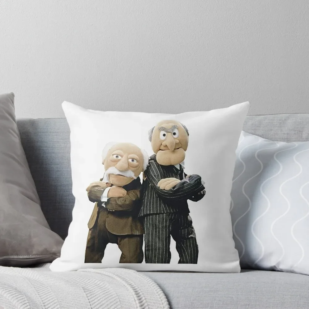 

Statler and Waldorf Throw Pillow Christmas Pillow Cases Christmas Covers Cushion Cover Luxury Sofa Cushions