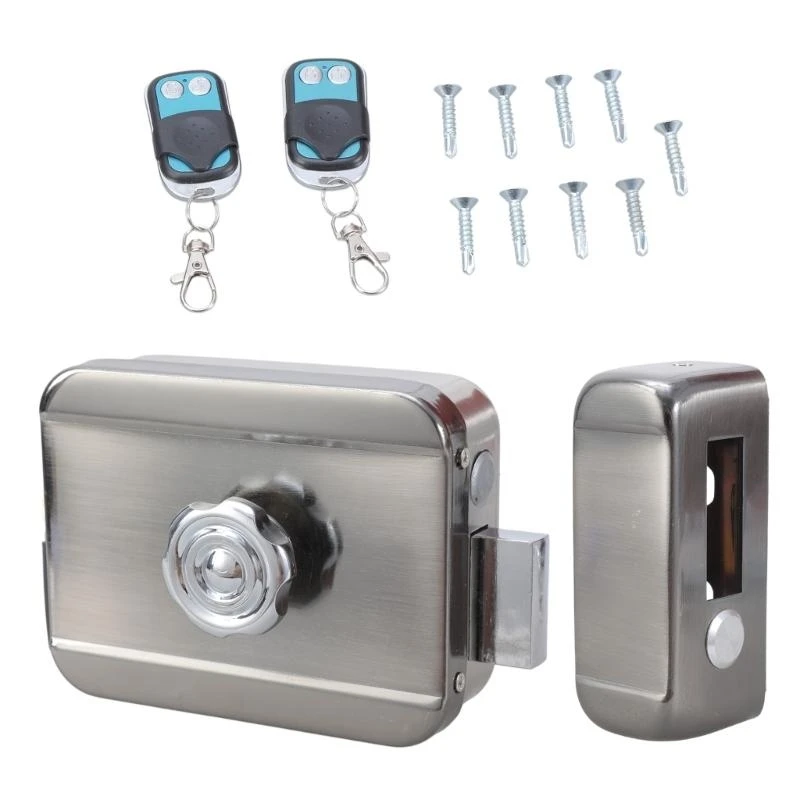 

Дверной замок с дистанционным управлением, невидимый интеллектуальный дверной замок для управления через приложение, дверь без