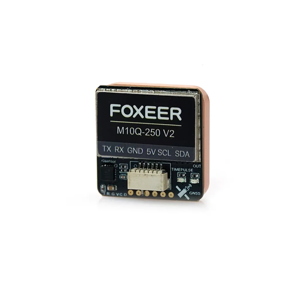 

New Foxeer M10Q 250 V2 GPS U-Blox M10050 IST8310 Compass Dual Protocol 2D ACC 1.5m Precise Positioning
