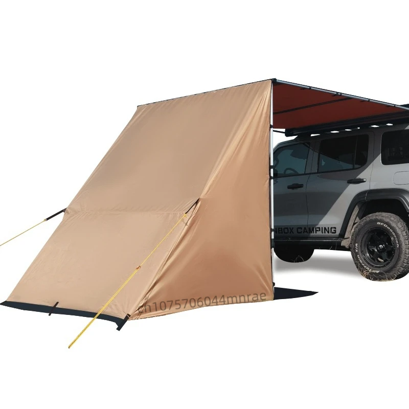 Outdoor Car Side Tent, Expansion Accessories, Shelter with Windows, Side Arrangement of Bags, Projection Screen Tent