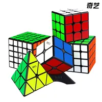 [Picube] QiYi Magic Cube Set 2X2 3x3 4x4 5x5 Pyraminx Skewb Megaminx Maple Leaf Mastermorphix Speed Cubo Magico Children Kids