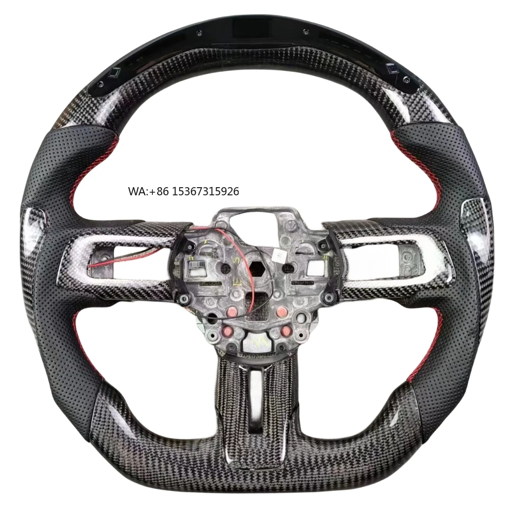 

Customized LED Carbon Fiber Steering Wheel, Suitable