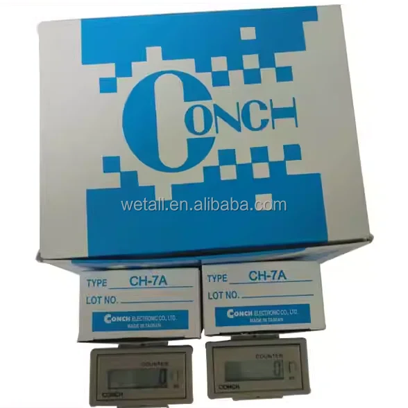 عداد CONCH CH-7A عداد ضغط الشفرة CH-7N متخصص في آلات اللكم CH-7P