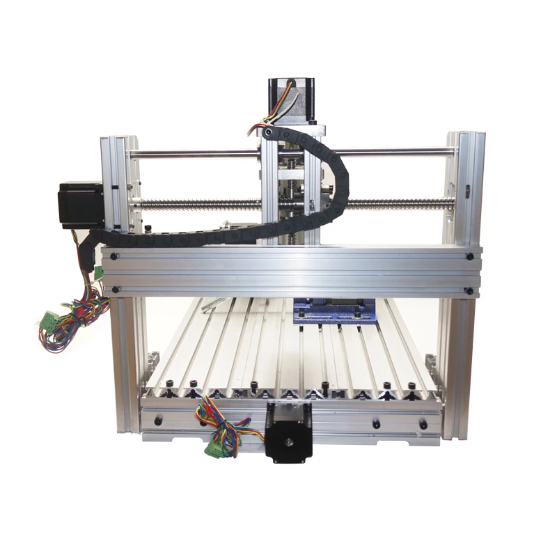 DIY CNC 3020 3040 3060 6020 5 Axis Wood Engraving Metal Milling PCB Carving Cutting Machine Mini Lathe With 4th/5th Rotary Axis