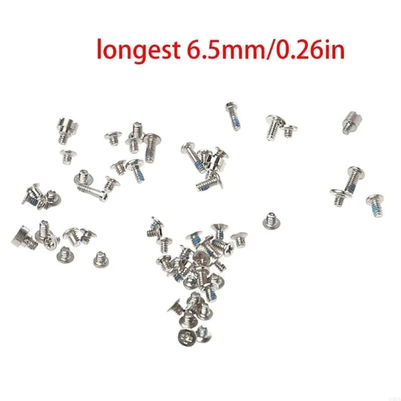 G5GA Full Screws Set Bottom Star Screw Repair Bolt Inner Parts Replacement Metal