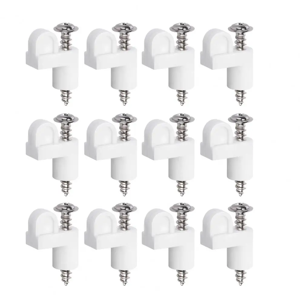 Screen Clip with Screws 12/24/48pcs Window Screen Clips with Screws Storm Window Fasteners Winter Screen Panel Holders for Door