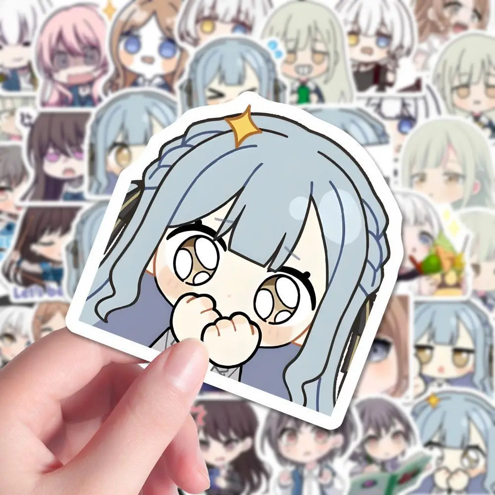 55 قطعة BanG Dream Anon Chihaya أنيمي ملصقات الكرتون الكتابة على الجدران الشارات خوذة سكيت الكمبيوتر المحمول دراجة نارية ديكور