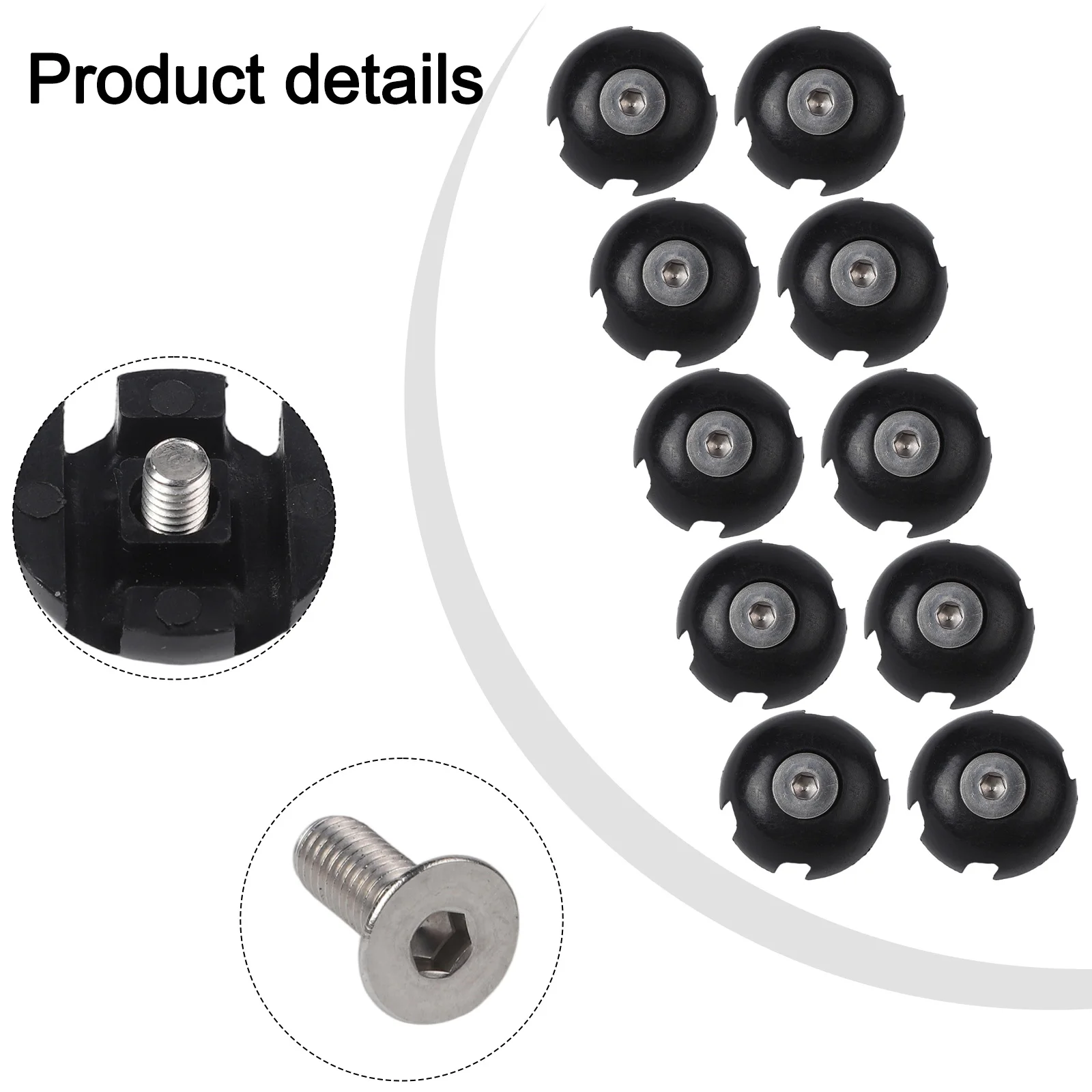 set-di-10-ganci-di-sicurezza-con-fibbia-elastica-con-viti-per-un-utilizzo-affidabile-nelle-attivita-nautiche-e-all'aperto