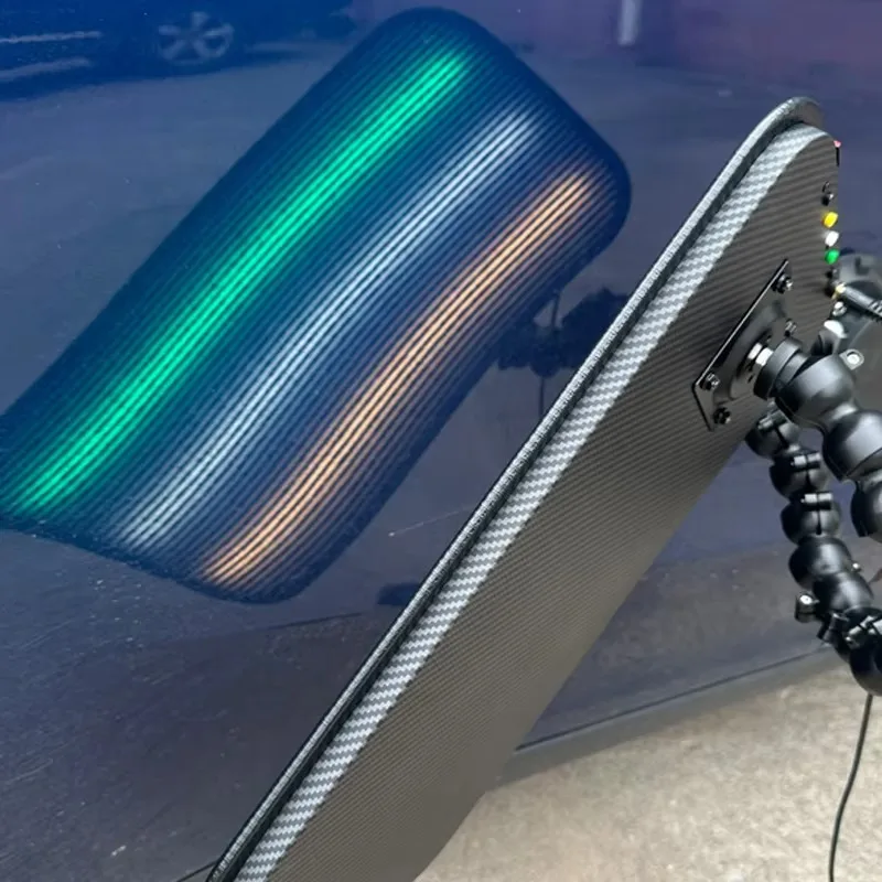 خط مجلس PDR مصباح حائل دنت خط المجلس 3 شرائط حائل دنت مصباح مصباح ليد مصباح لإصلاح اختبار دنت الجسم #6