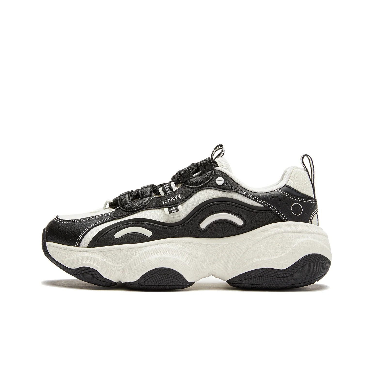Li Ning Honey Collection Cushioning Abrasion Resistant Height Increasing Low top Casual Shoes Women's AGCU246-4