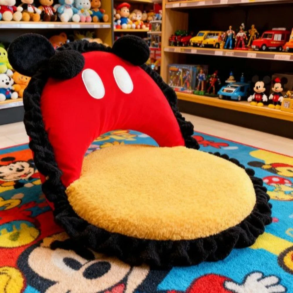 

Kawaii Mickey Sofa Seat Cushion Foldable Anime Cartoon Cute Bedroom Soft Warm Window Cushion Sofa Car Accessories Girl Gift Toys