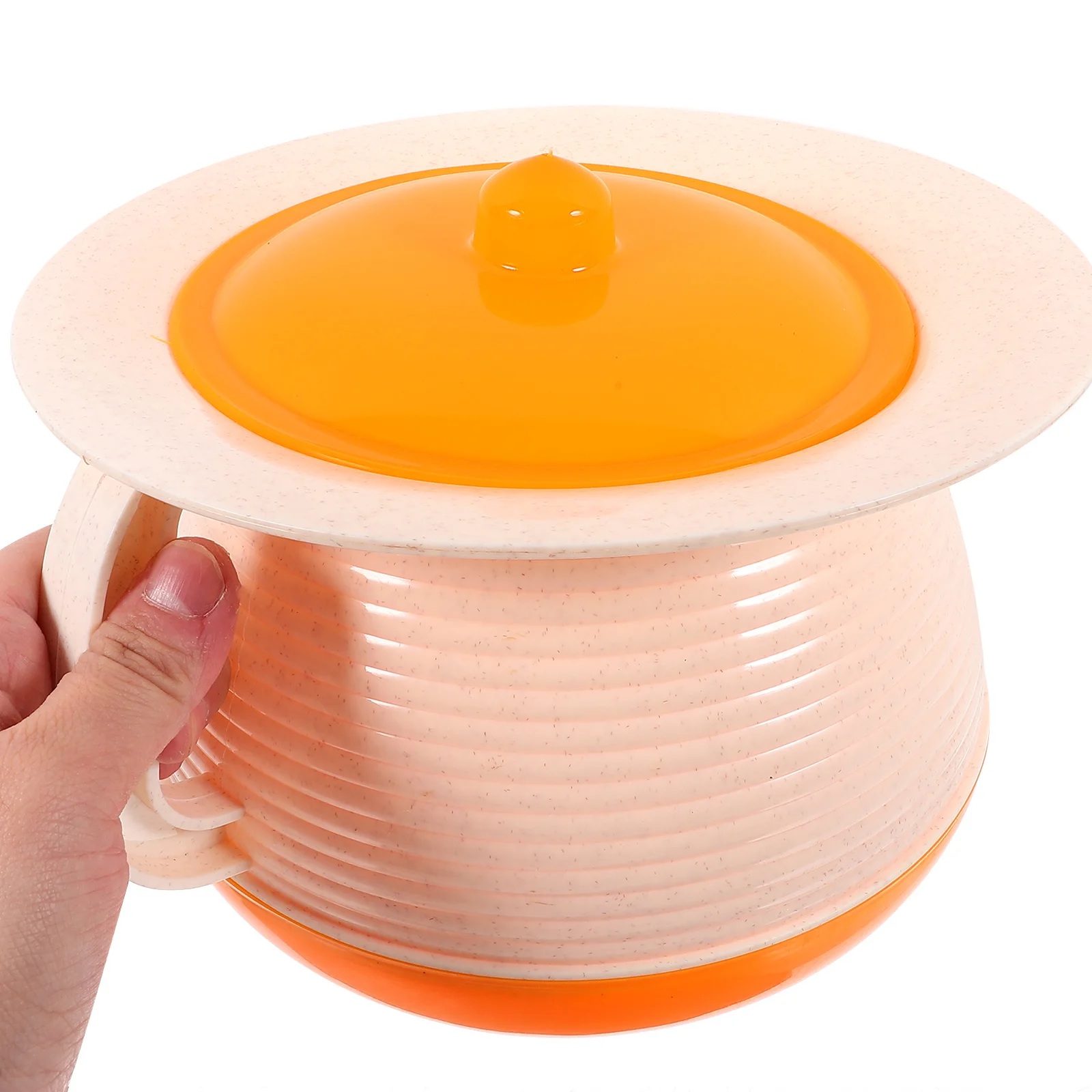 

Children Potty Chamber Pot Thickened Pp Material Non-Skid Bottom With Lid For Bedroom Home Camping Portable Toilet Kids Elderly