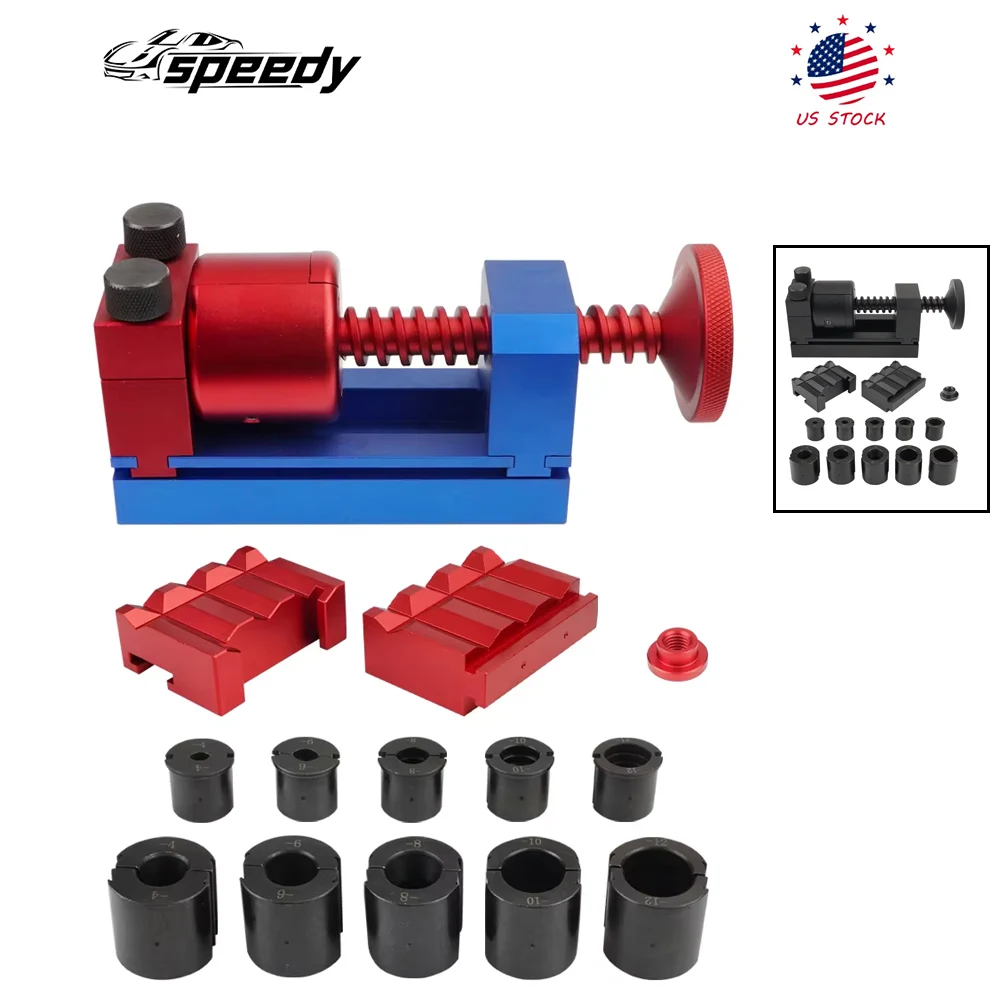 

Набор инструментов для установки фитингов для шлангов для сборки разъемов AN4-AN12 и системы топливного охлаждения шланга в оплетке из алюминиевого сплава