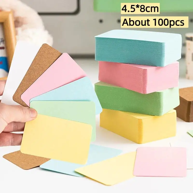 [COA]100 Sheets Assorted Color Kraft Paper Gift Boxes Easy Closure Sturdy Build For Wedding Favors Birthday Party Treats[COA]