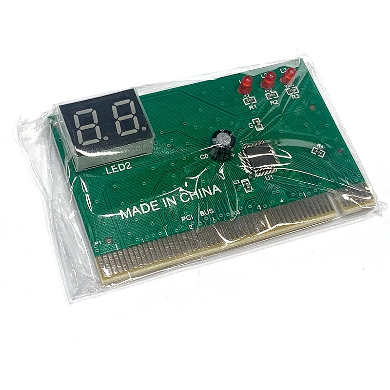 2-dígito computador placa mãe debug pós cartão analisador pci placa-mãe testador diagnóstico display para desktop pc em88